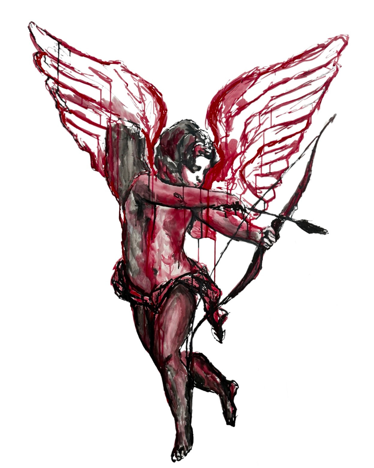 cupid print by Salma Lopez