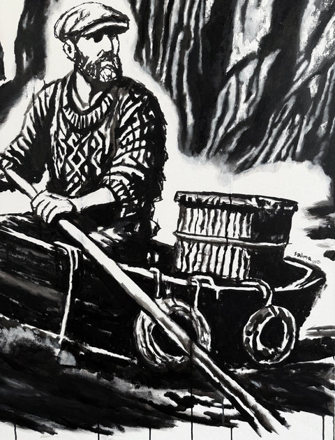 echoes of the ocean art by Salma Lopez 